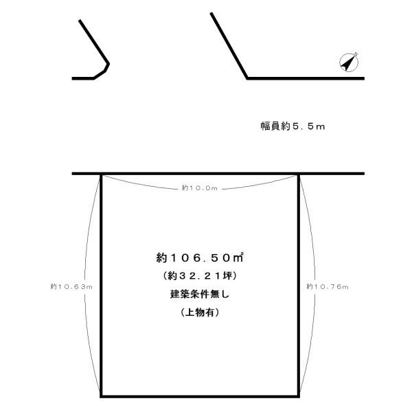 城陽市枇杷庄島ノ宮の売土地