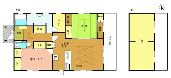 大津市千石台の中古一戸建