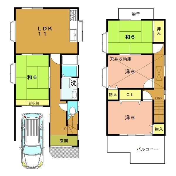 宇治市広野町宮谷の中古一戸建