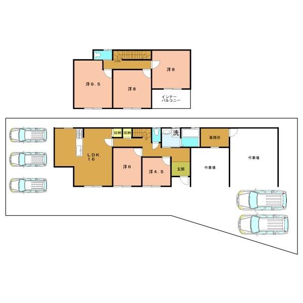 城陽市久世八丁の中古一戸建