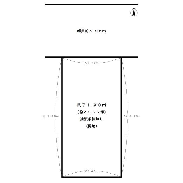 城陽市平川長筬の売土地