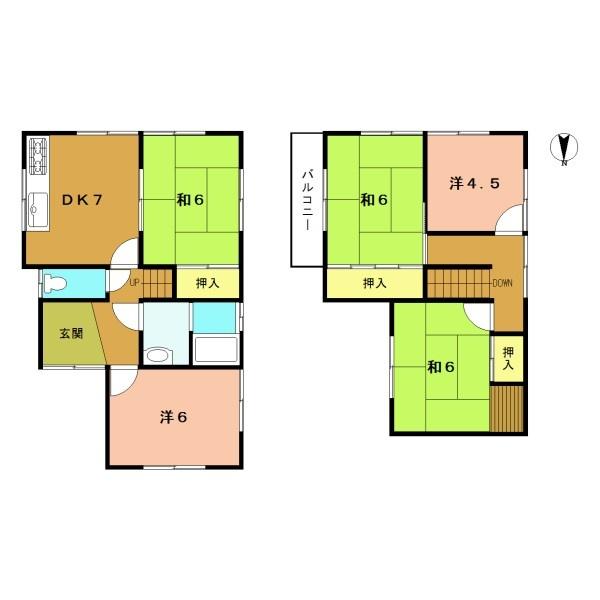 城陽市枇杷庄西ノ口の中古一戸建