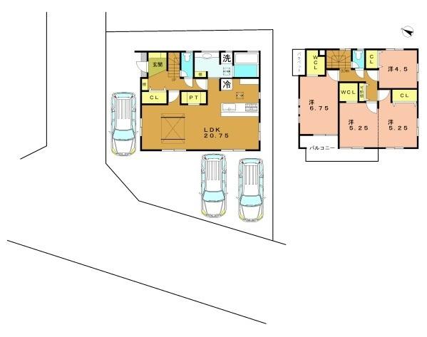 宇治市神明石塚の新築一戸建