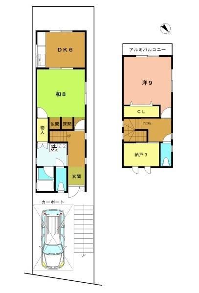 京都市伏見区桃山町遠山の中古一戸建