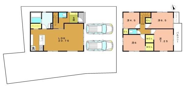 宇治市伊勢田町毛語の新築一戸建
