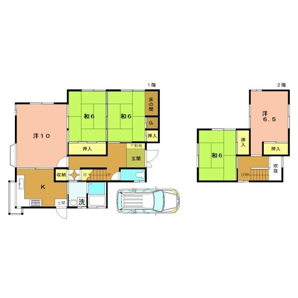 木津川市南加茂台１０丁目の中古一戸建