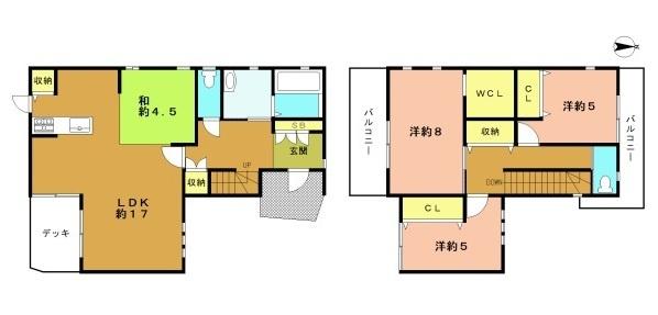 宇治市広野町大開の中古一戸建
