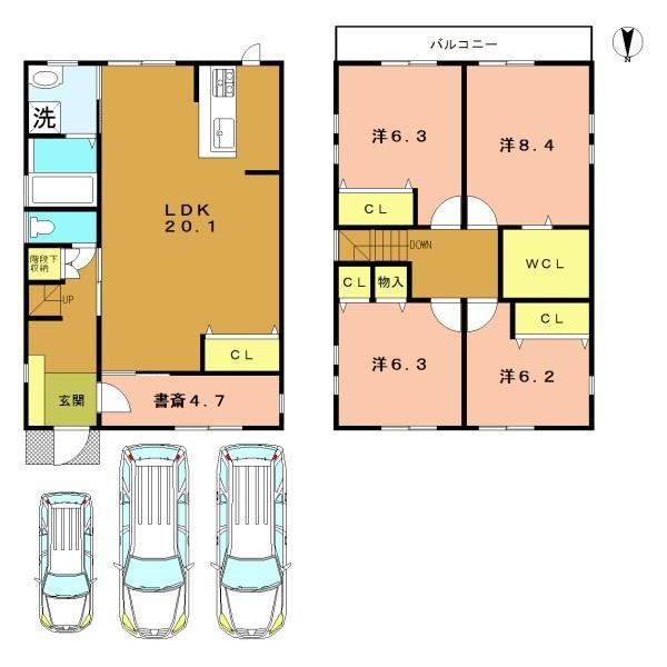 宇治市小倉町春日森の中古一戸建