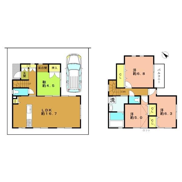 宇治市槇島町南落合の中古一戸建
