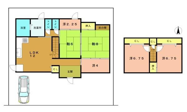 城陽市寺田今堀の中古一戸建