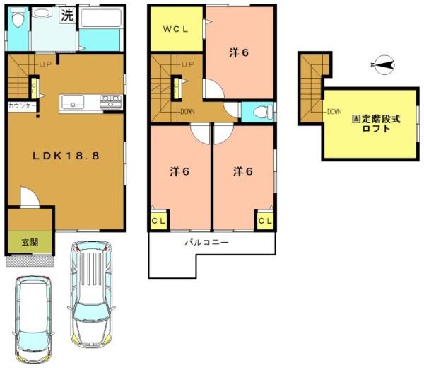 京都市西京区上桂御正町の新築一戸建