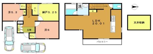 向日市寺戸町岸ノ下の新築一戸建