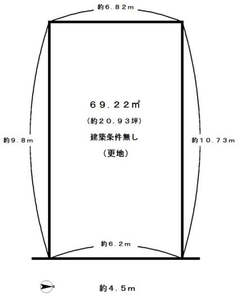 京都市西京区川島権田町の売土地