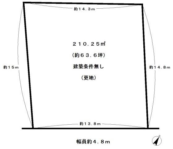 長岡京市高台１丁目の売土地