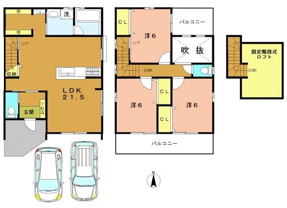 京都市西京区大原野西境谷町３丁目の新築一戸建