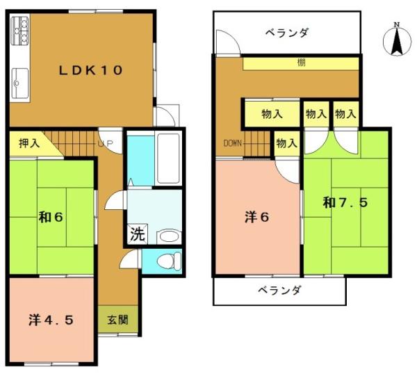 京都市西京区樫原蛸田町の中古一戸建て