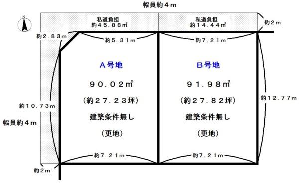 京都市西京区川島尻堀町の土地