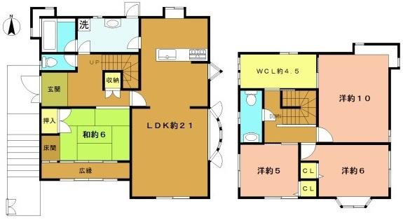 京都市西京区大枝北沓掛町3丁目の中古一戸建