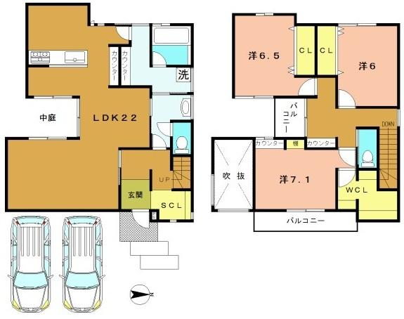 長岡京市馬場1丁目の新築一戸建