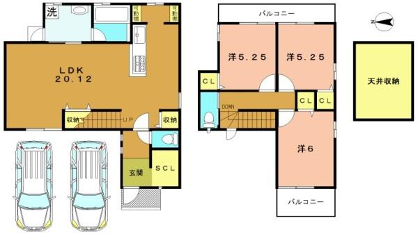 京都市西京区山田南山田町の中古一戸建て