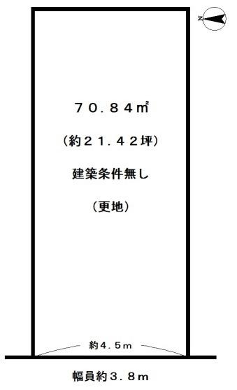長岡京市勝竜寺の売土地