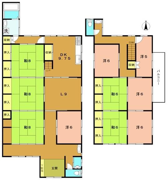 京都市西京区桂乾町の中古一戸建