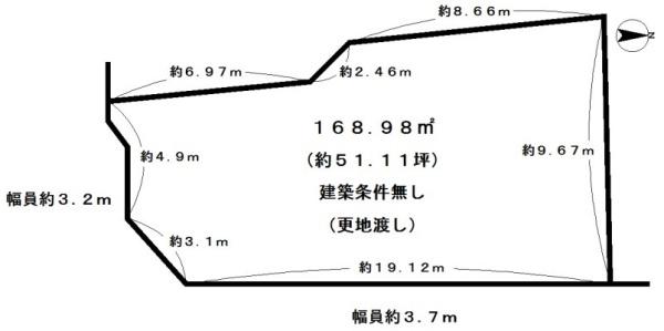 京都市西京区桂艮町の売土地