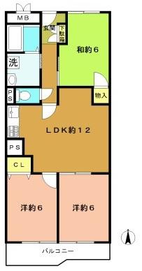 日商岩井桂川ハイツ４号館