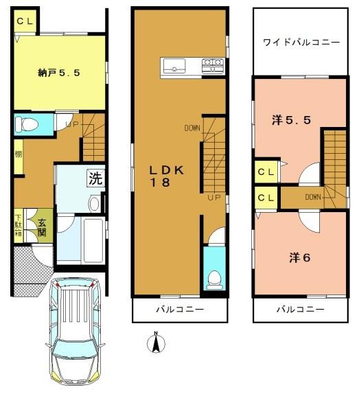京都市右京区太秦蜂岡町の売土地