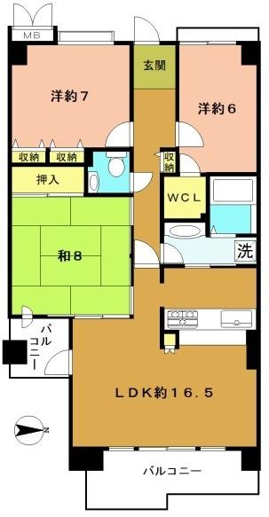 サンシティ桂坂ロイヤル参番館