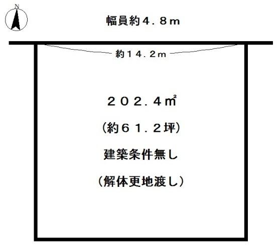 京都市西京区大原野上里男鹿町の売土地