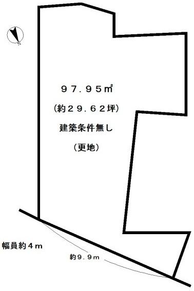 京都市右京区太秦西蜂岡町の売土地