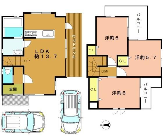 京都市西京区嵐山朝月町の中古一戸建