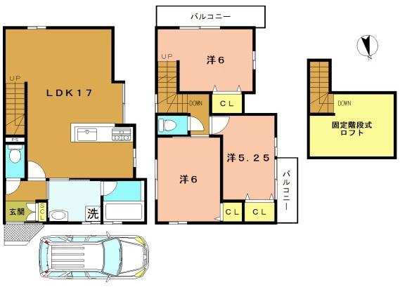 京都市右京区梅津罧原町の売土地