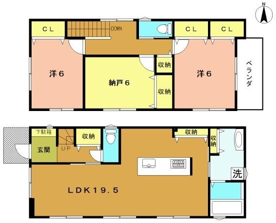 京都市西京区川島三重町の新築一戸建