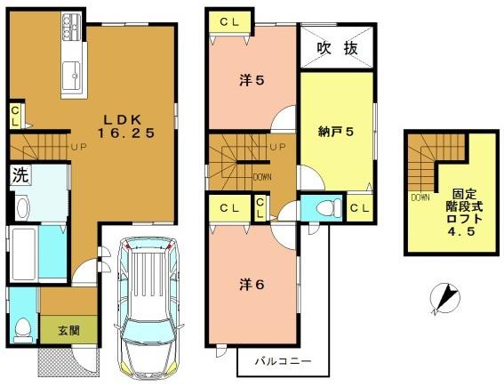 京都市西京区下津林中島町の売土地