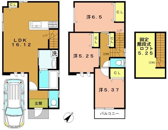 京都市西京区下津林中島町の売土地
