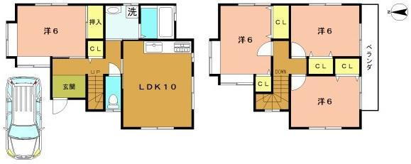 京都市左京区岩倉花園町の中古一戸建