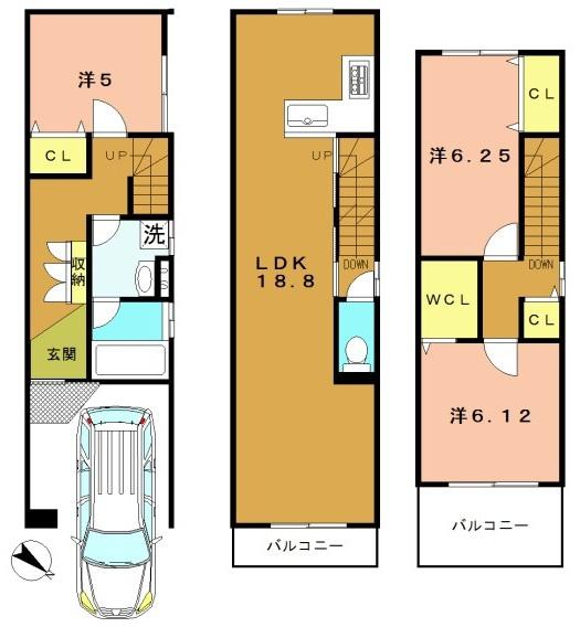京都市南区吉祥院船戸町の売土地