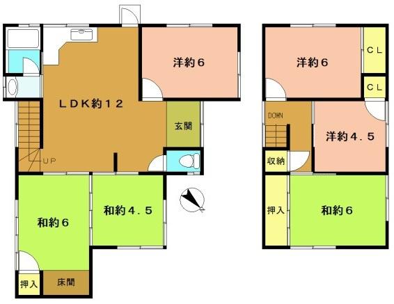 京都市右京区梅ケ畑高鼻町の中古一戸建