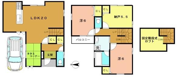 京都市西京区大枝東長町の土地