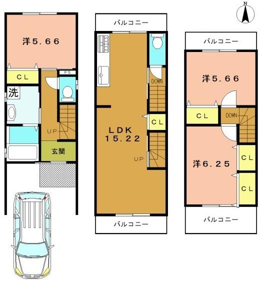 京都市右京区梅津林口町の新築一戸建