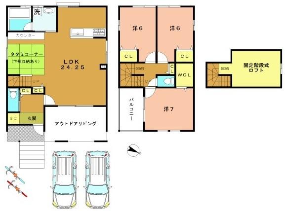 京都市西京区大枝北福西町２丁目の売土地