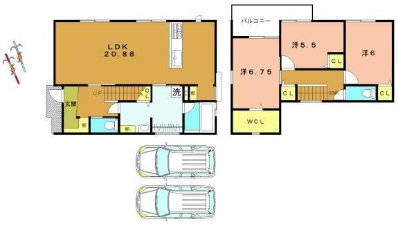 京都市西京区上桂宮ノ後町の売土地