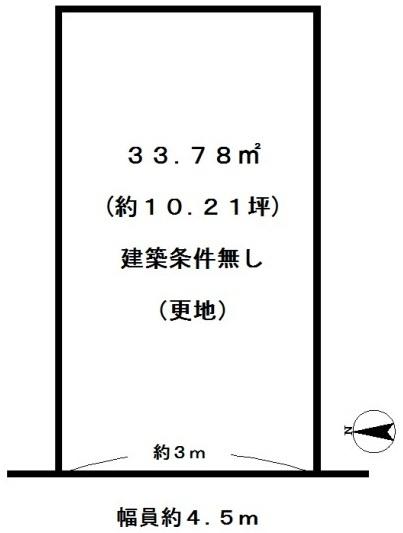 長岡京市一文橋１丁目の売土地