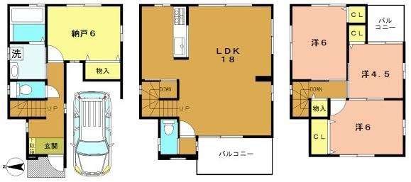 京都市南区久世中久世町２丁目の中古一戸建