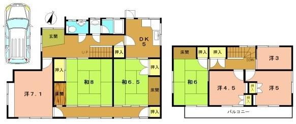 京都市西京区上桂御正町の中古一戸建