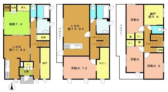 京都市南区吉祥院里ノ内町の中古一戸建