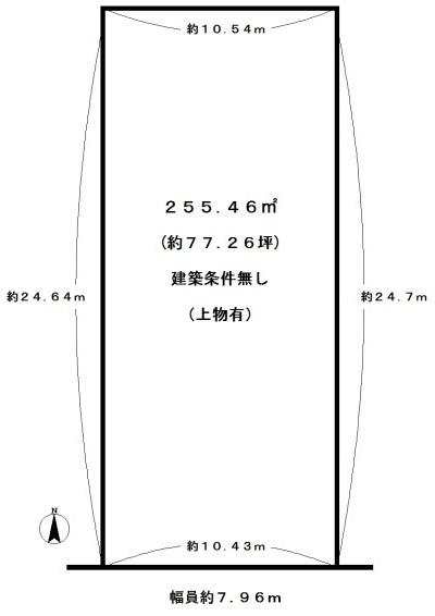 京都市北区大宮北山ノ前町の売土地