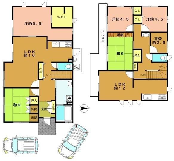 京都市西京区上桂宮ノ後町の中古一戸建